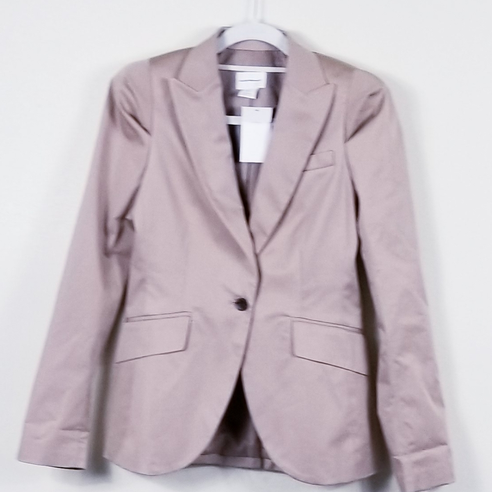 Club Monaco Clara tan single button blazer! - Picture 4 of 7